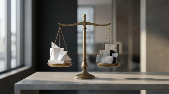 Concept de décision stratégique entre gestion interne et externalisation pour la reprographie d'entreprise