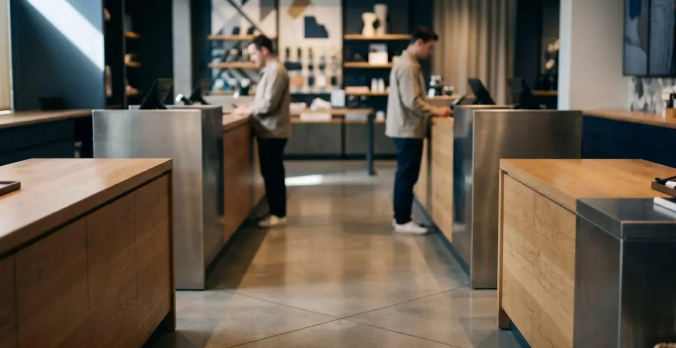 Organisation d'un espace de retrait click & collect en magasin