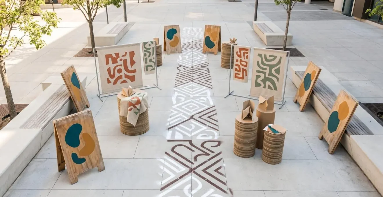 Supports de street marketing éco-responsables et créatifs dans un environnement urbain
