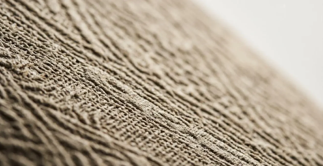 Vue macro détaillée de surfaces texturées montrant la dégradation de détails fins à petite échelle